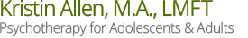 Teen  and Adult Therapy